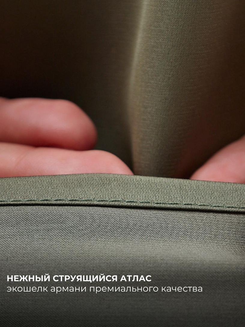 Блуза "Base"_О17/оливковый