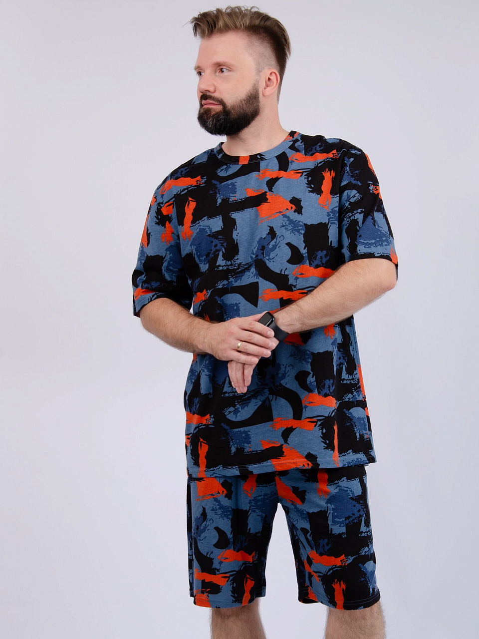 Костюм К-183-индиго